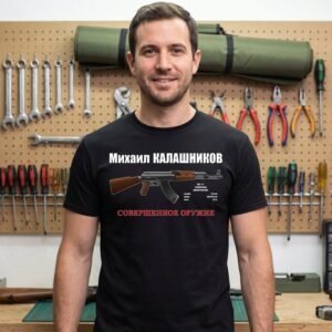Kalashnikov AK 47 Russian Technical Plate Tee