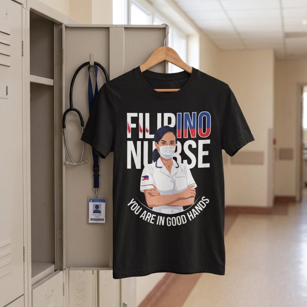 Filipino Nurse You Are in Good Hands T-Shirt