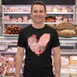 Kocham Cie, Polish I Love You Watercolor Tee