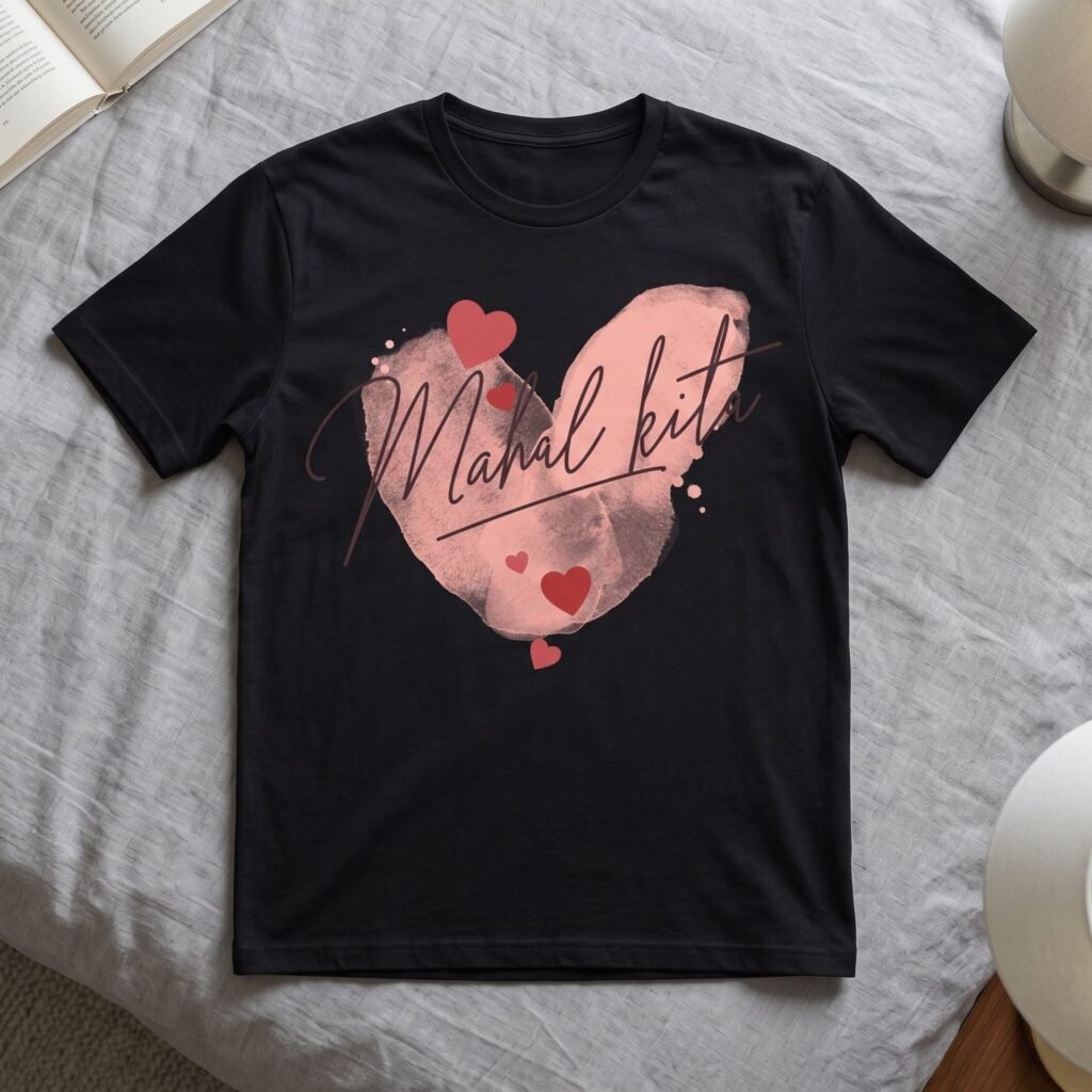 Mahal Kita Elegant Filipino Love T-Shirt