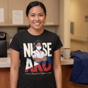 Nurse Ako Tagalog Proud to Be Filipino T-Shirt