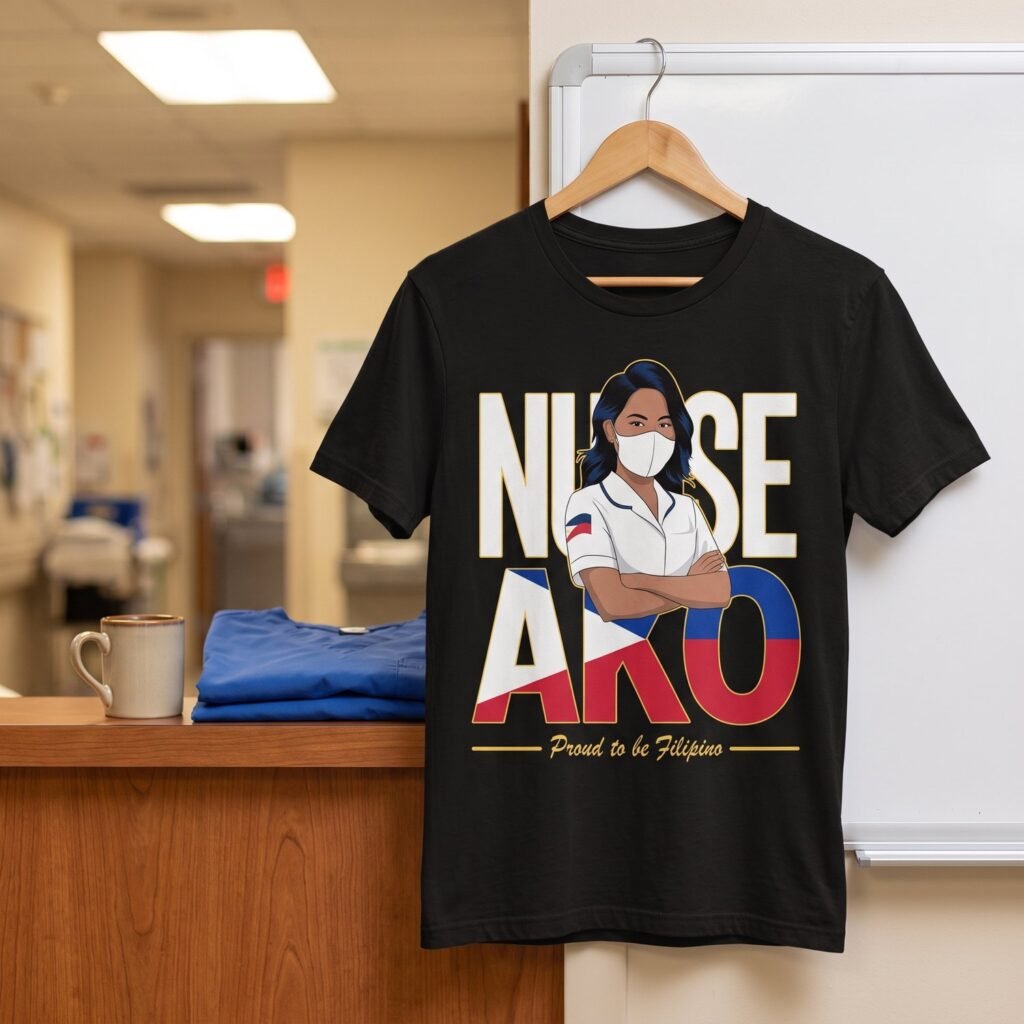Nurse Ako Tagalog Proud to Be Filipino T-Shirt