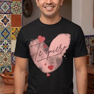 Te Quiero, Spanish I Love You Watercolor Tee