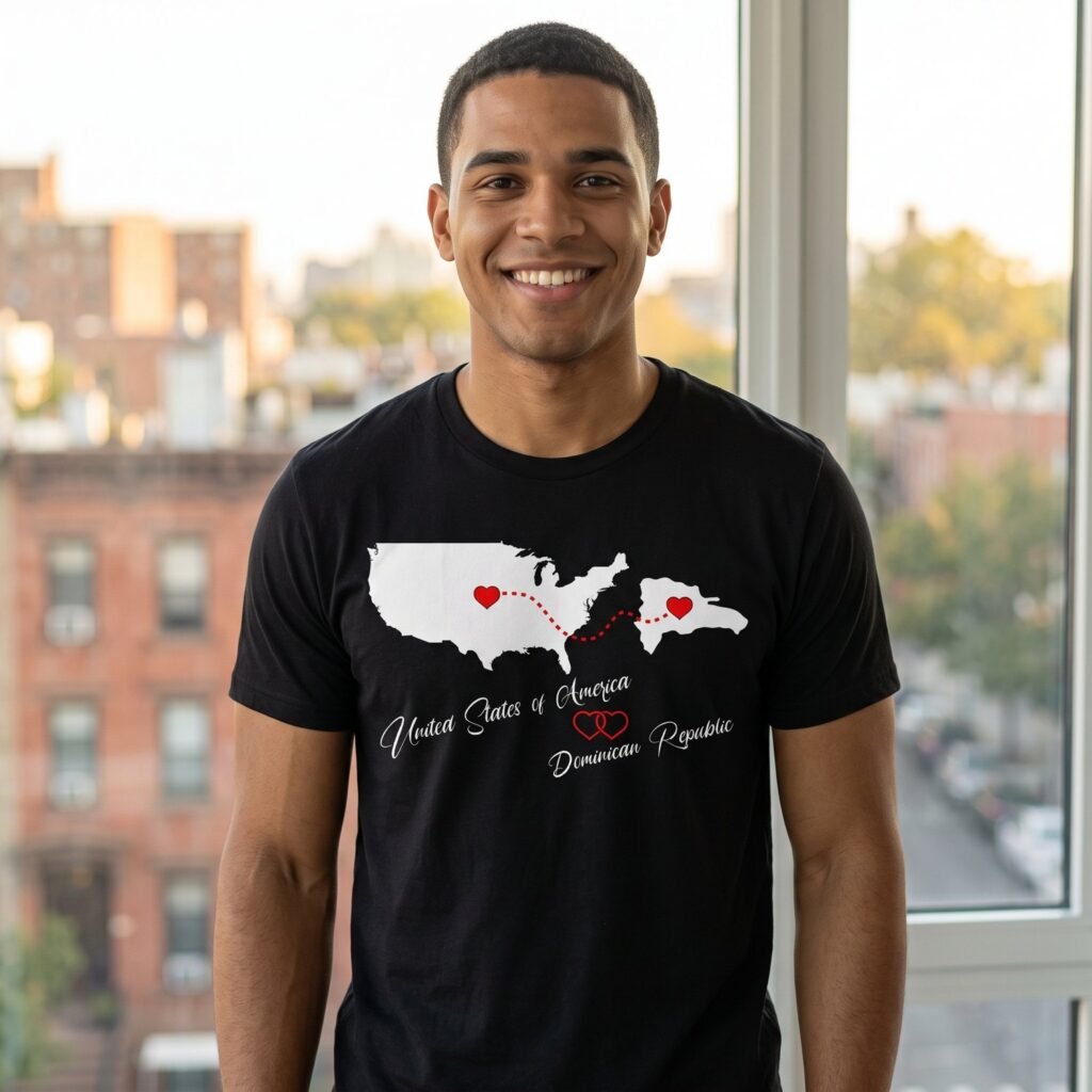 USA and Dominican Republic, Two Hearts, One Line