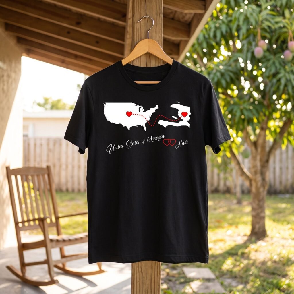USA and Haiti, Two Hearts on One Red Line